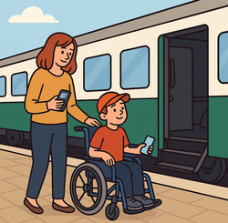 Теперь ж/д билеты для детей с инвалидностью и их сопровождающих можно покупать онлайн